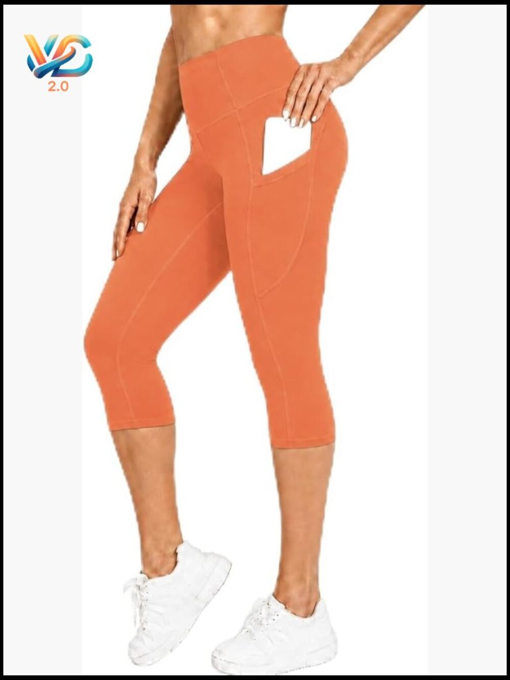 High Waisted Yoga Pants with Pockets Tummy Control Buttery Soft Leggings
